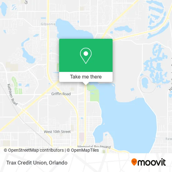 Mapa de Trax Credit Union