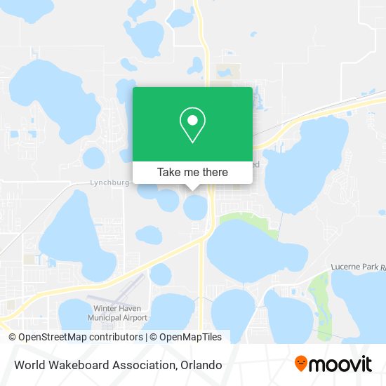 Mapa de World Wakeboard Association