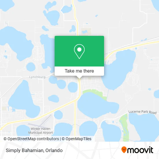 Simply Bahamian map