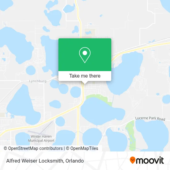 Alfred Weiser Locksmith map