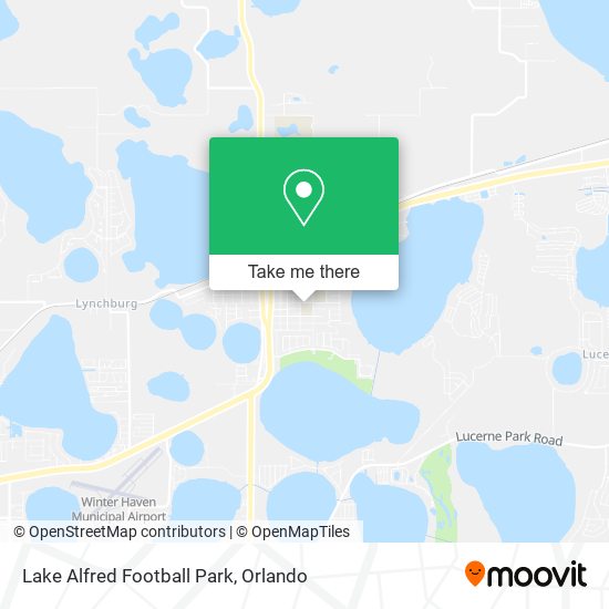 Lake Alfred Football Park map