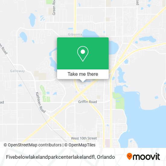 Fivebelowlakelandparkcenterlakelandfl map