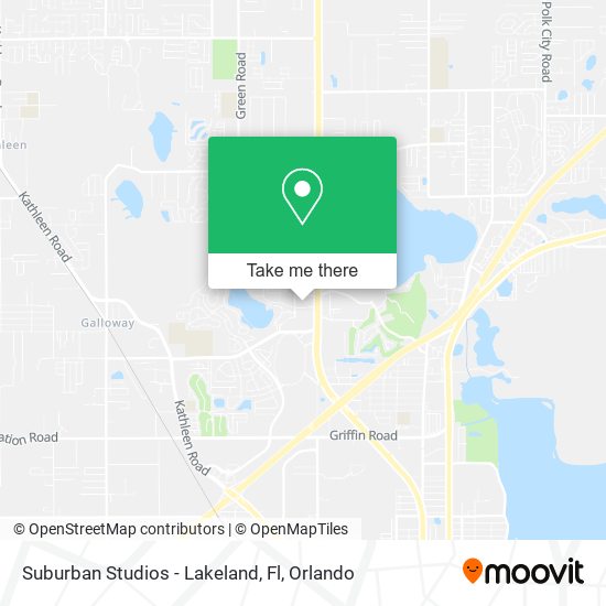 Suburban Studios - Lakeland, Fl map