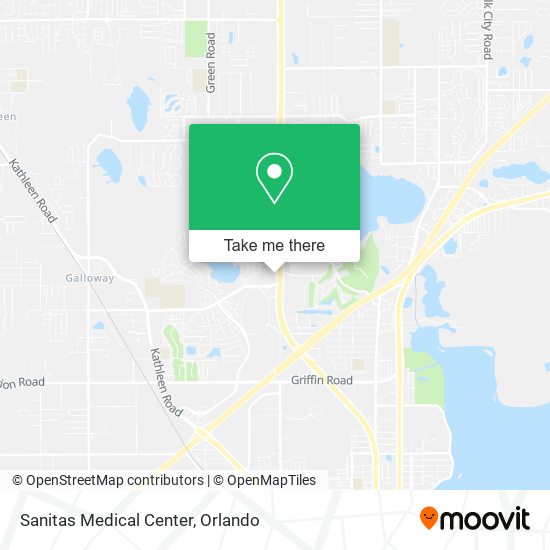 Sanitas Medical Center map