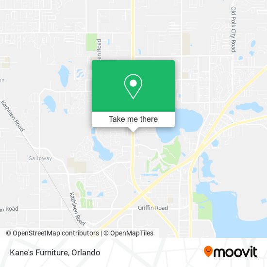 Mapa de Kane's Furniture