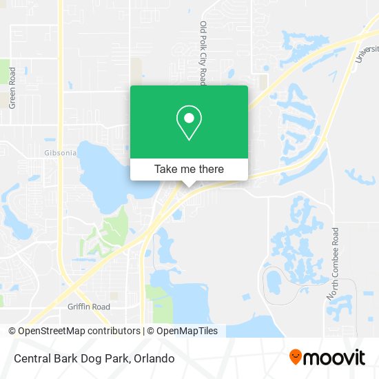 Mapa de Central Bark Dog Park