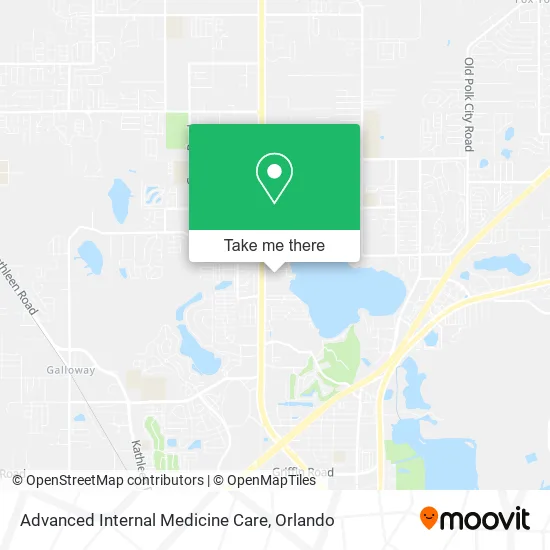 Advanced Internal Medicine Care map