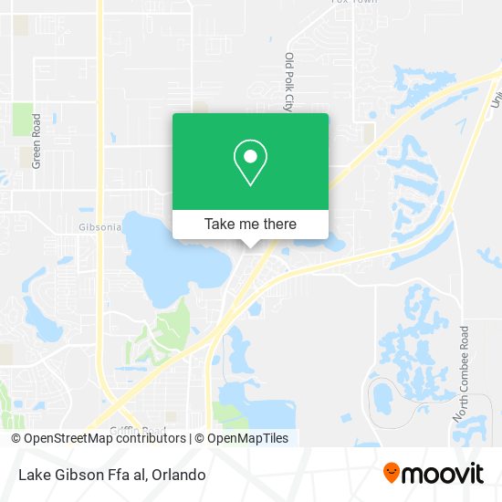 Mapa de Lake Gibson Ffa al