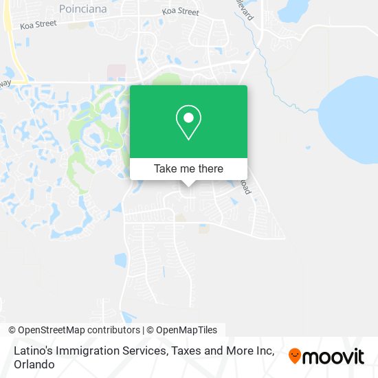 Latino's Immigration Services, Taxes and More Inc map