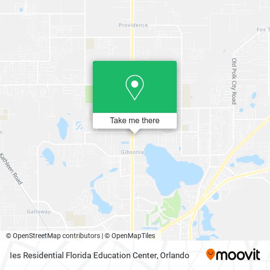 Ies Residential Florida Education Center map