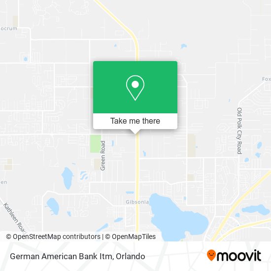 German American Bank Itm map