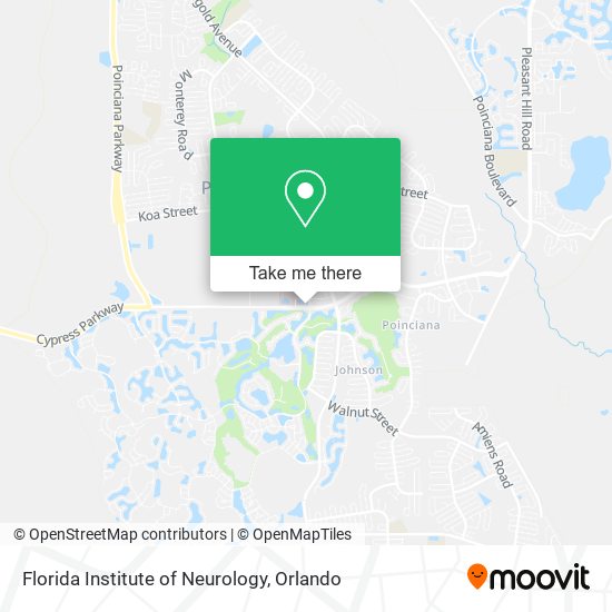 Florida Institute of Neurology map