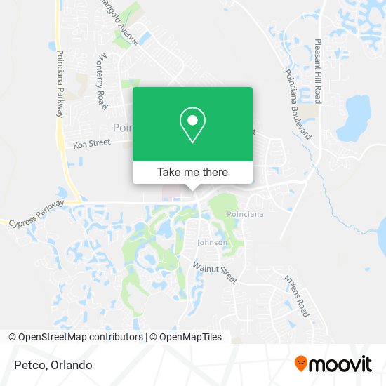 Petco map