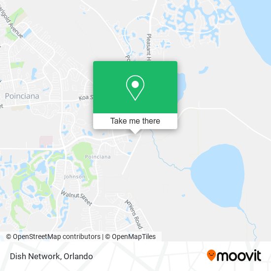 Mapa de Dish Network