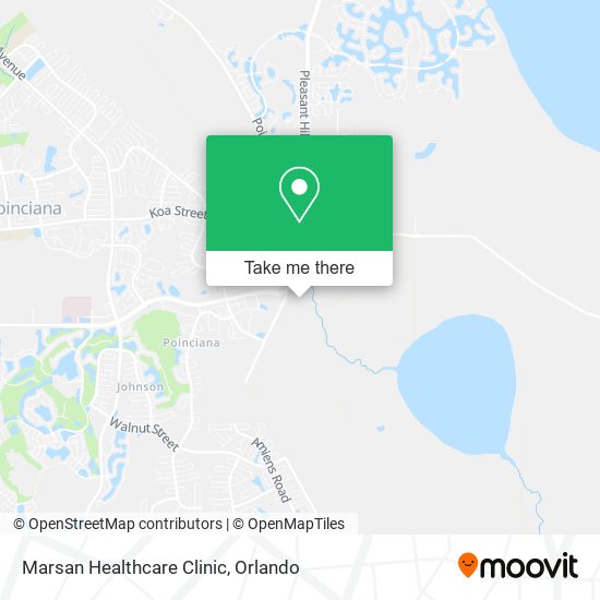 Marsan Healthcare Clinic map