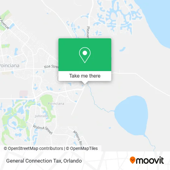 General Connection Tax map