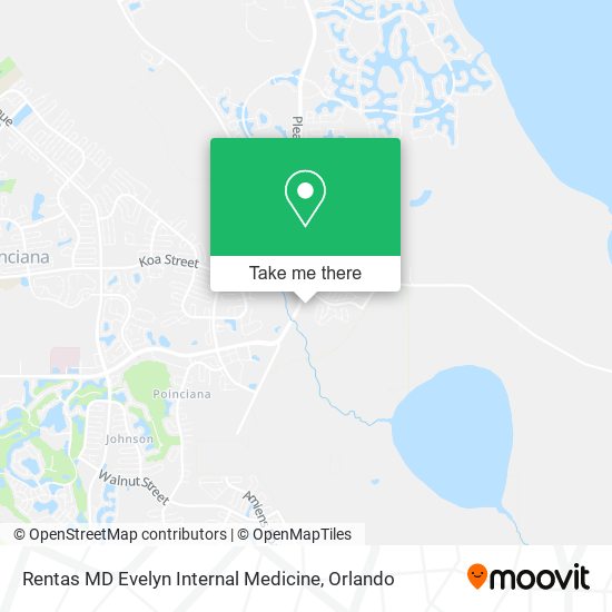 Rentas MD Evelyn Internal Medicine map