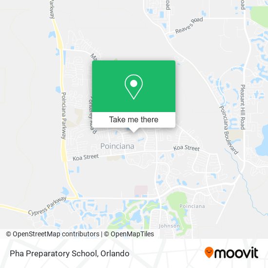 Pha Preparatory School map