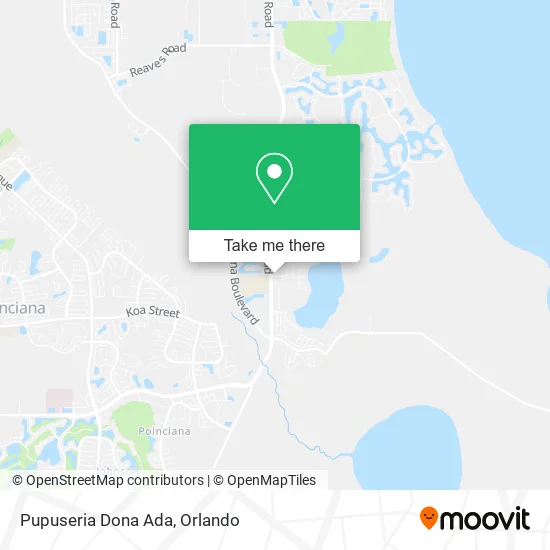 Mapa de Pupuseria Dona Ada