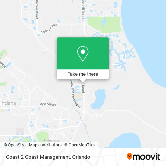 Mapa de Coast 2 Coast Management