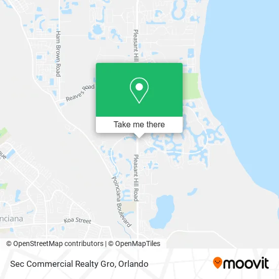 Sec Commercial Realty Gro map