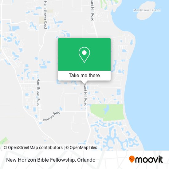 New Horizon Bible Fellowship map