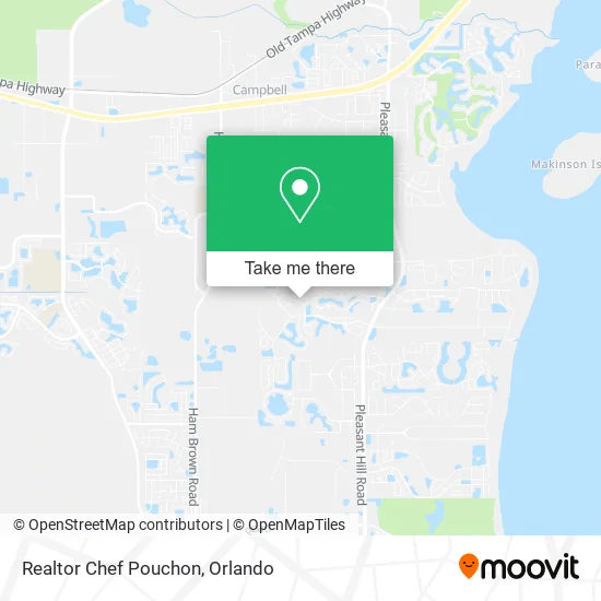 Realtor Chef Pouchon map