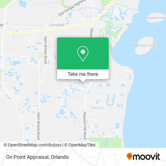 On Point Appraisal map