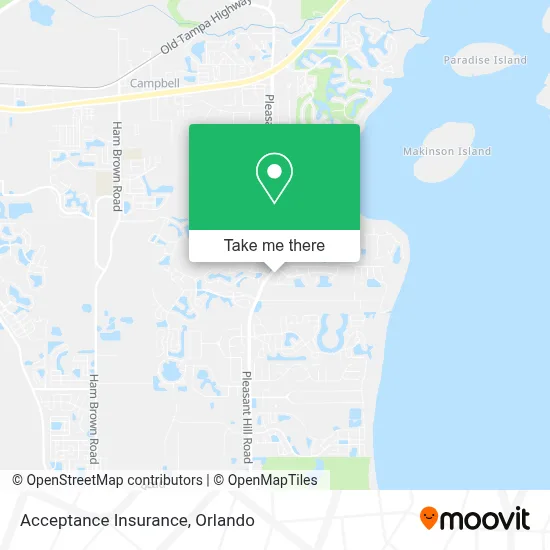 Acceptance Insurance map