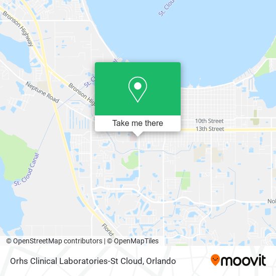 Orhs Clinical Laboratories-St Cloud map
