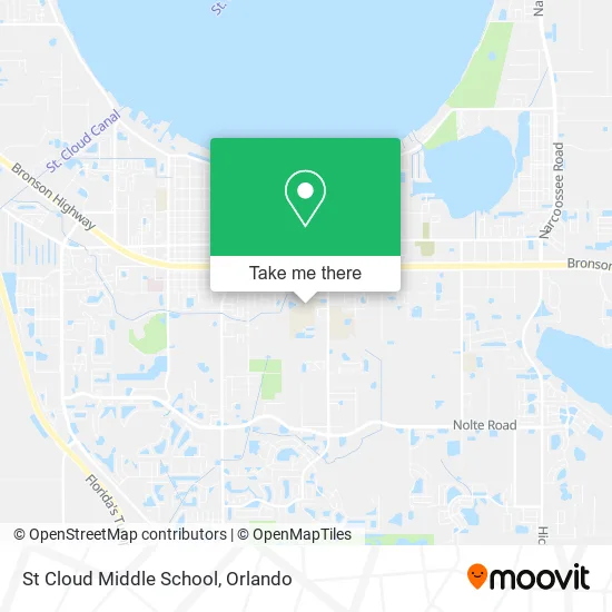 Mapa de St Cloud Middle School