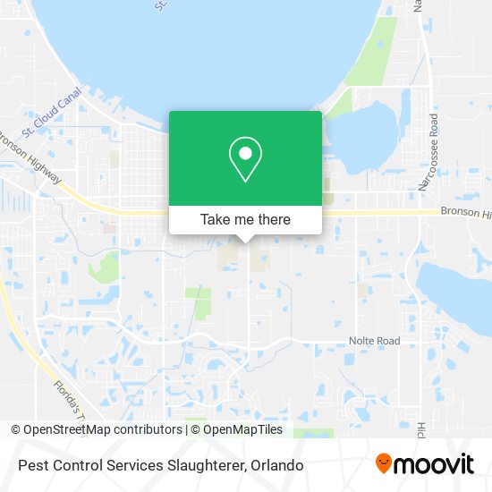 Pest Control Services Slaughterer map