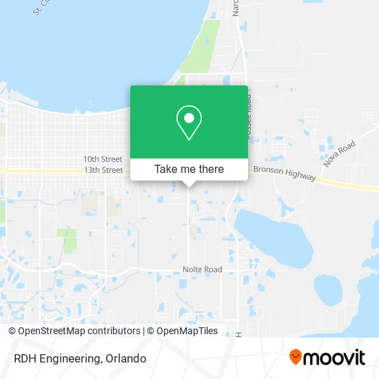 RDH Engineering map