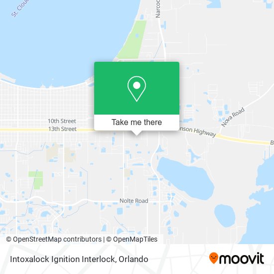 Intoxalock Ignition Interlock map