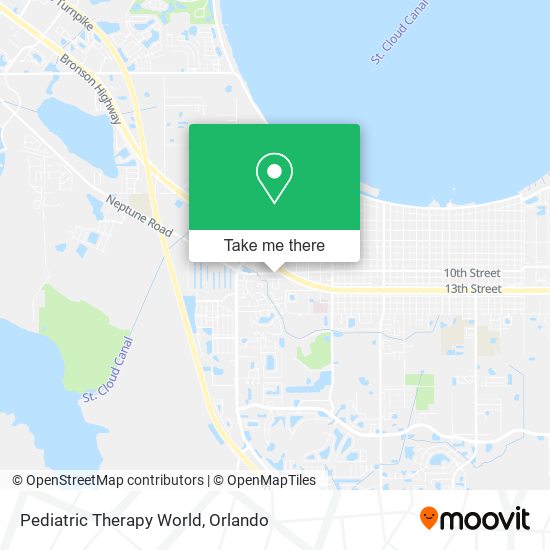 Pediatric Therapy World map