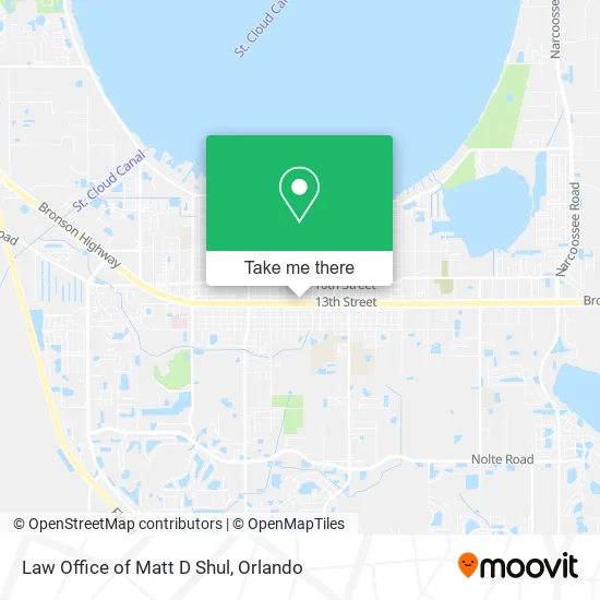 Mapa de Law Office of Matt D Shul