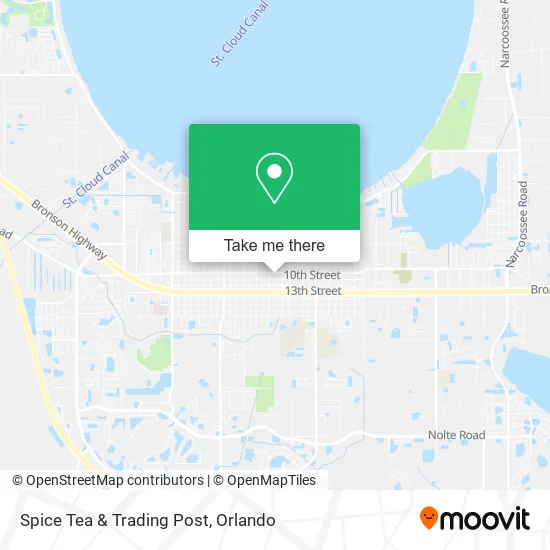 Mapa de Spice Tea & Trading Post