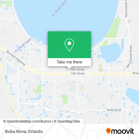 Mapa de Boba Nova