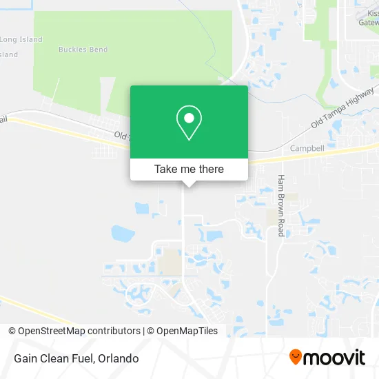Mapa de Gain Clean Fuel