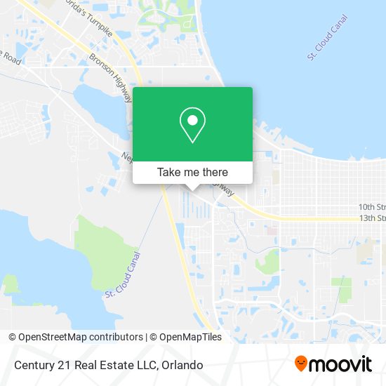 Century 21 Real Estate LLC map