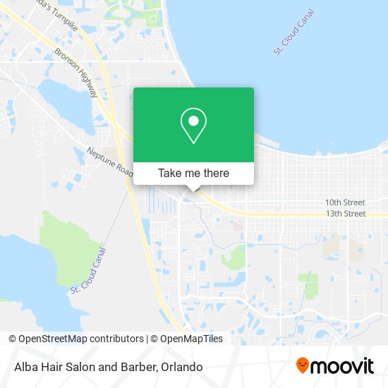 Mapa de Alba Hair Salon and Barber