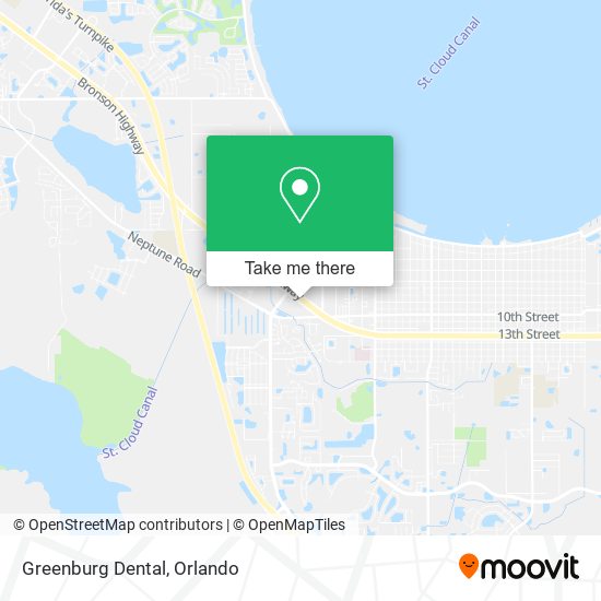 Mapa de Greenburg Dental