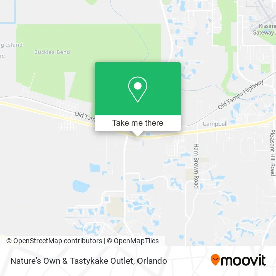 Mapa de Nature's Own & Tastykake Outlet