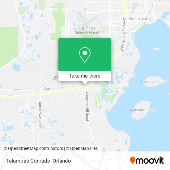 Talampas Conrado map