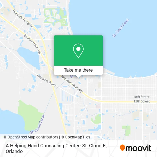 Mapa de A Helping Hand Counseling Center- St. Cloud Fl