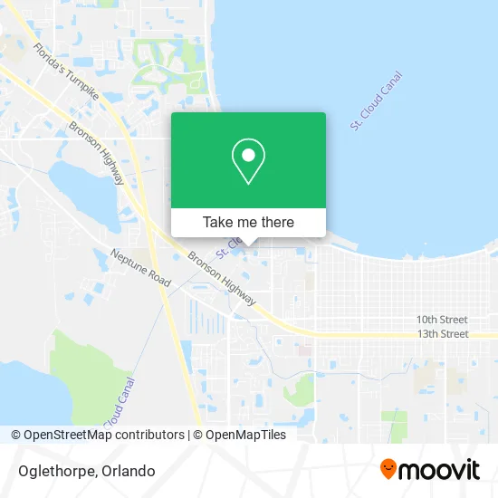 Oglethorpe map