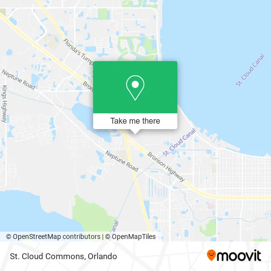 St. Cloud Commons map