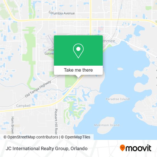 Mapa de JC International Realty Group