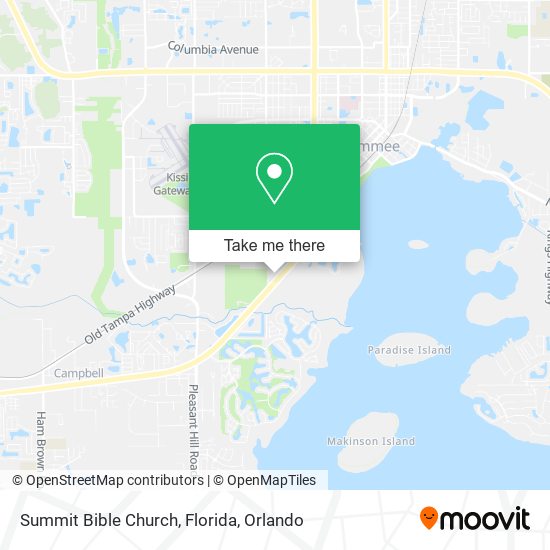 Summit Bible Church, Florida map