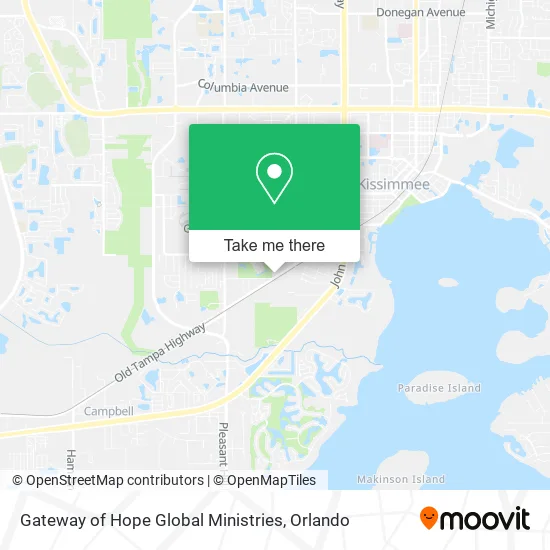 Gateway of Hope Global Ministries map